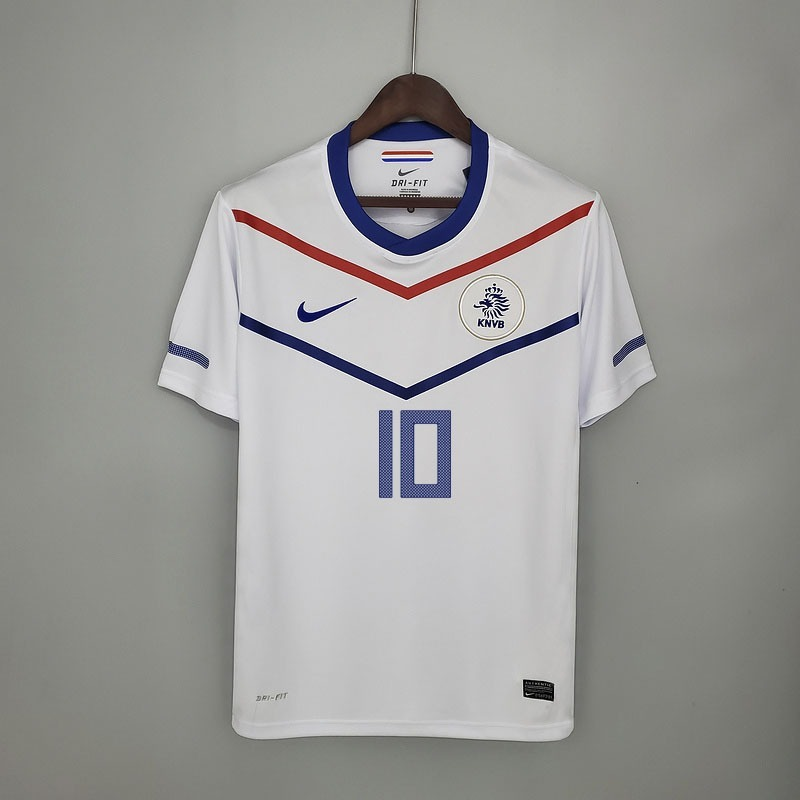 Retro Netherlands 2010 away Soccer Jersey