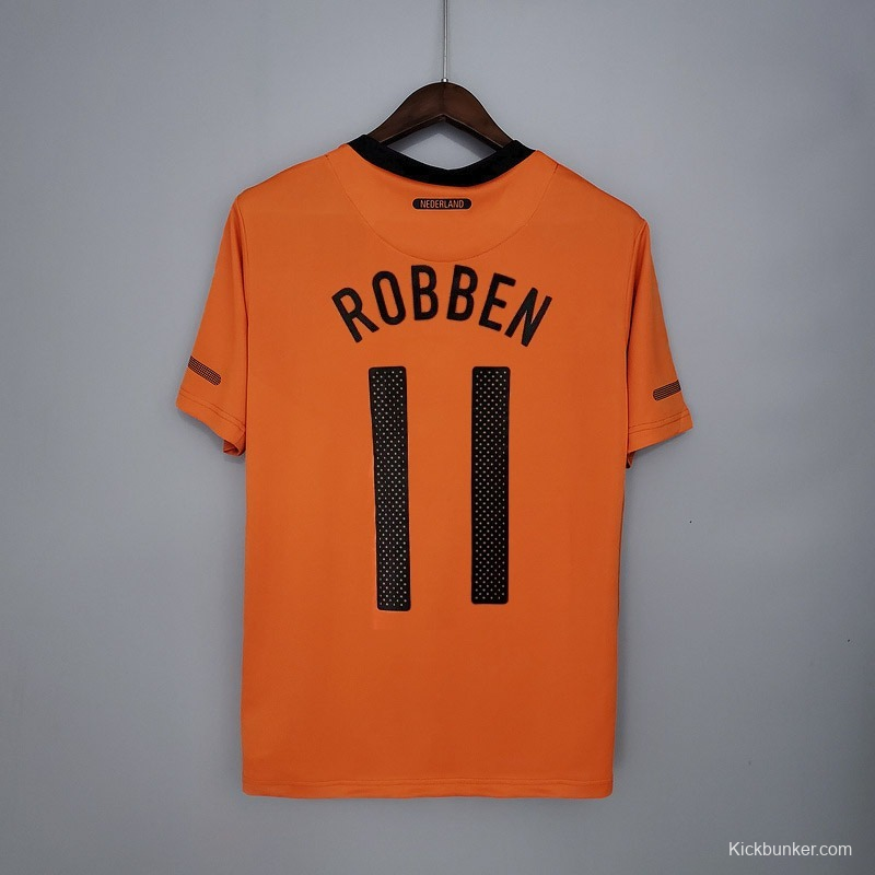 Retro Netherlands 2010 home Soccer Jersey