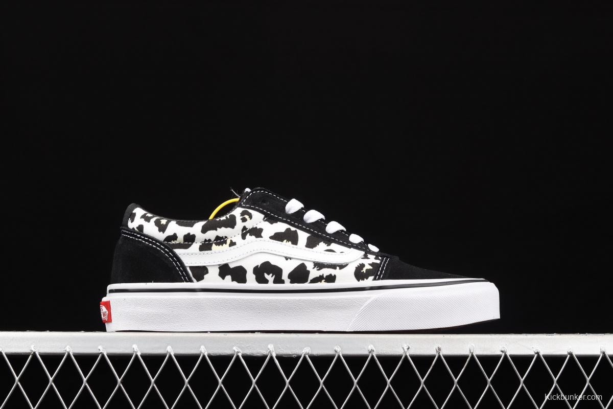 Vans Style 36 million black leopard print zebra print low-top casual shoes VN0A3TLAA25
