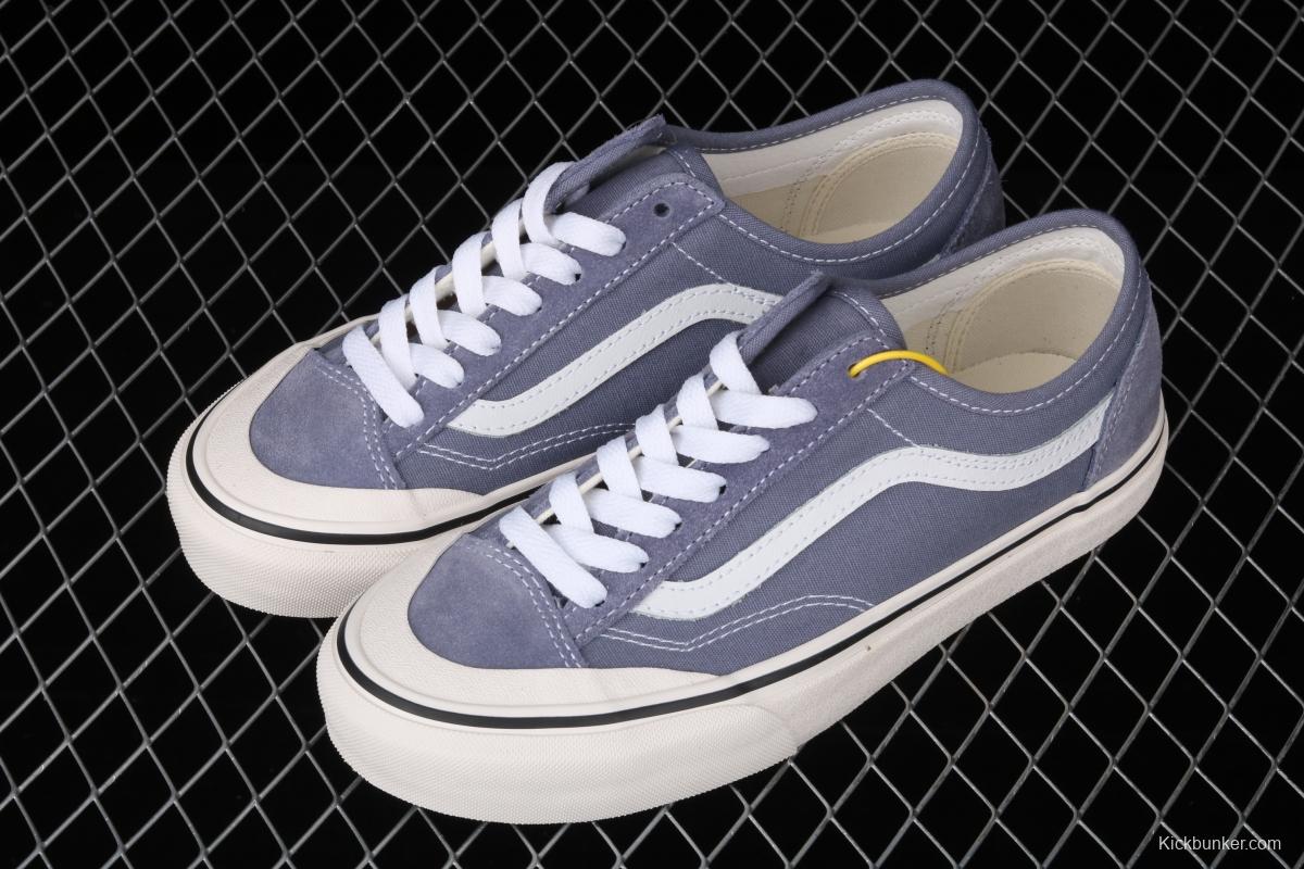 Vans Style 36 Decon SF Vance blue-gray half-moon Baotou vulcanized canvas shoes VN0A3MVLK0B