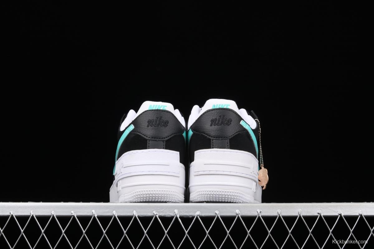 NIKE Air Force 1 ShAdidasow Rtl light weight heightened low-top board shoes CZ7929-100