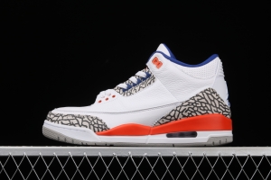 Air Jordan 3 Retro Knicks AJ3 Joe 3 Knicks color match 136064-148