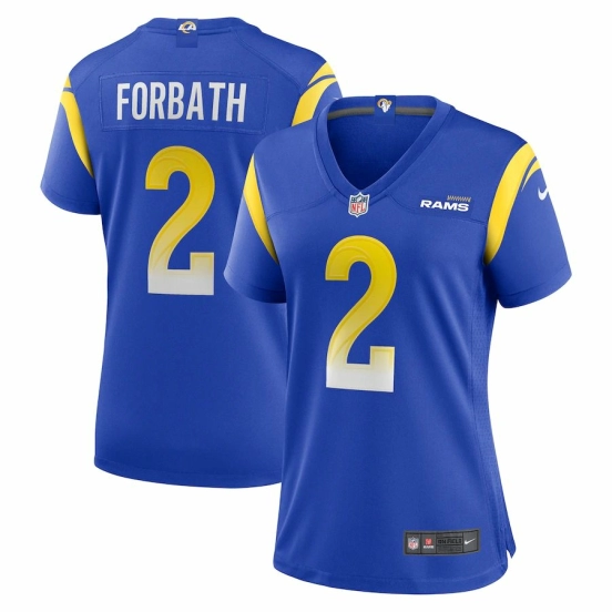Women's Kai Forbath Royal Player Limited Team Jersey