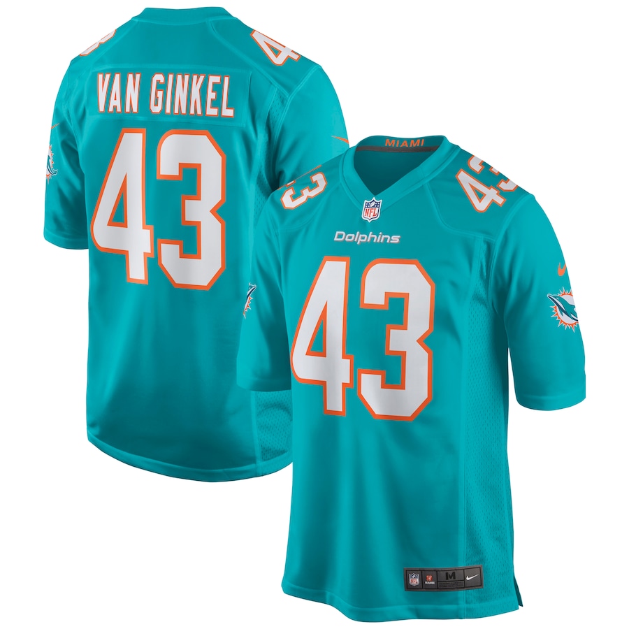 Men's Andrew Van Ginkel Aqua Player Limited Team Jersey