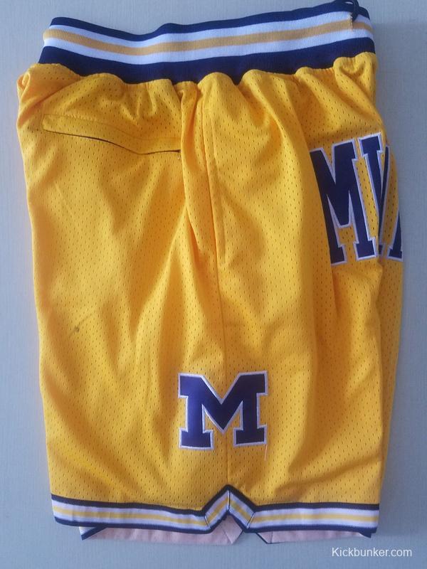 Michigan State College Navy Blue Basketball Shorts