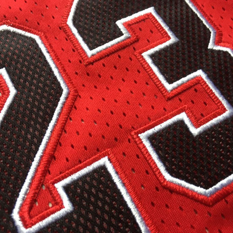 Men's Michael Jordan Red Retro Classic Team Jersey
