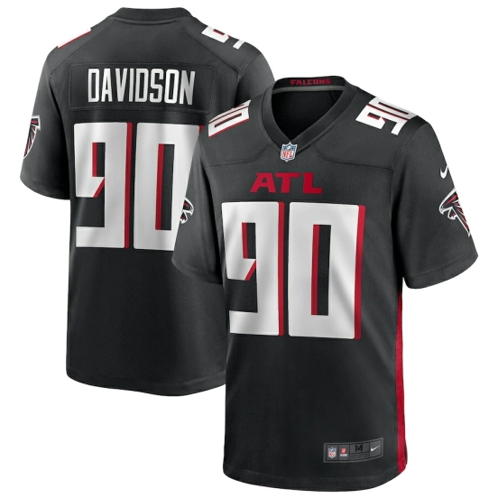 Men's Marlon Davidson Black Player Limited Team Jersey