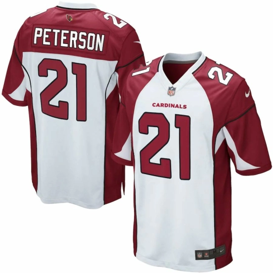 Men's Patrick Peterson White Football Player Limited Team Jersey