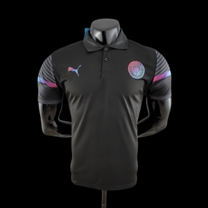 22/23 POLO Manchester City Black Jersey