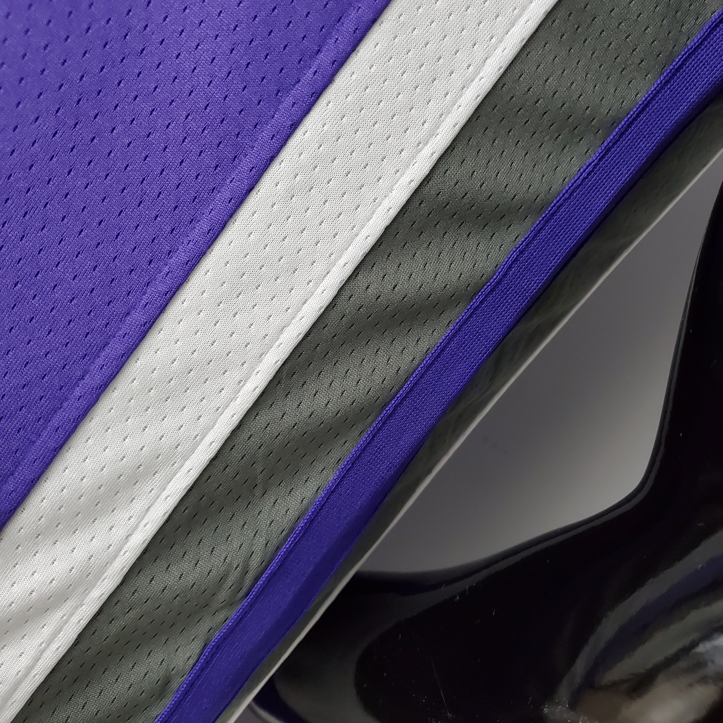NBA 75th Anniversary Kings Williams#55 Black Purple Jersey