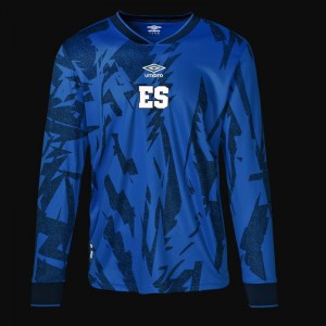 2023 El Salvador Home Long Sleeve Jersey