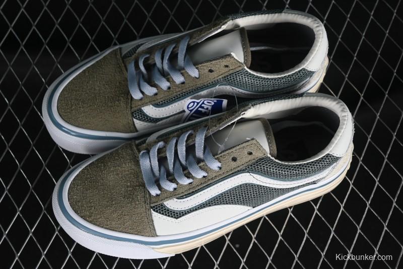 Vans TDC Tokyo Design Collective Old Skool Slip-On Premium Low-Top Casual Skate Shoes - VN0000MY4BG