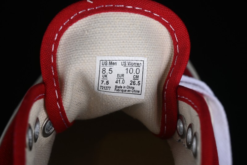 Kamiya x Vulcanize Sneaker 23AW High-End Line Mihara Yasuhiro Dissolution Red Shawn Yue Same Style Painted Letters Low-Top Canvas Shoes
