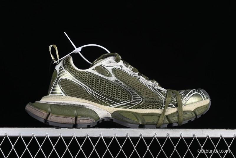 Balenciaga Phantom Sneaker 10th Generation Trend Running Shoes with Transparent Heel Strap - W3XL67019