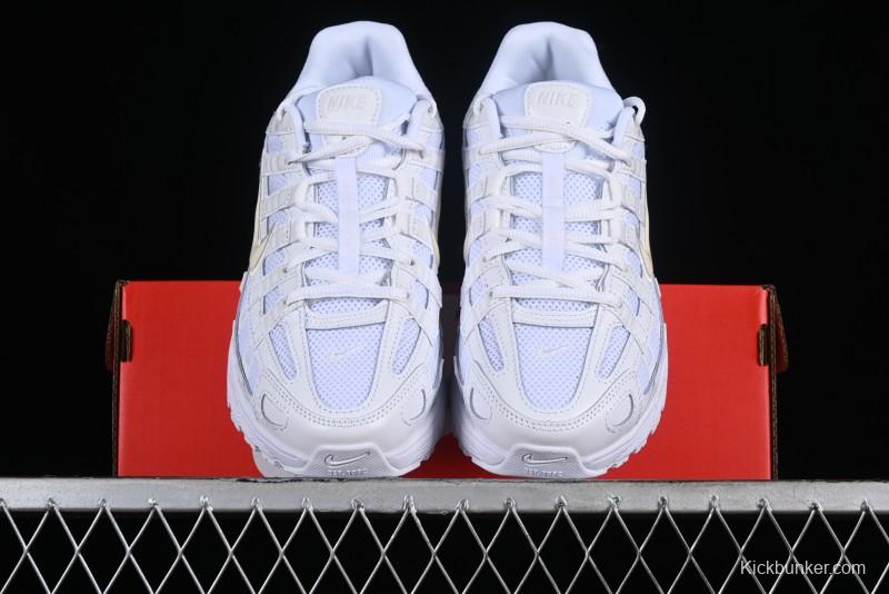 Nike P-6000 Retro Casual Sneaker Dad Shoes with Layered Design - CD6404-100