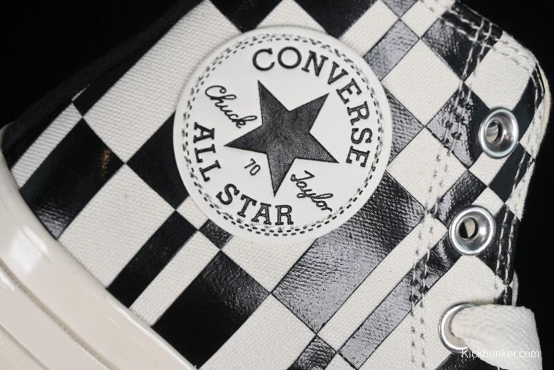 Converse 1970s Summer New Checkerboard High Top Casual Canvas Shoes - A08764C