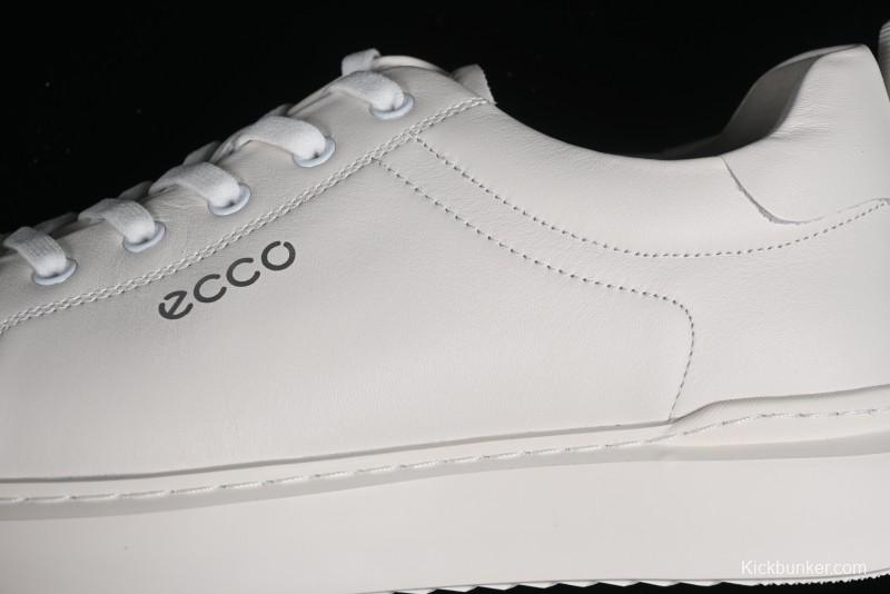 Ecco Soft 60th Anniversary Street Fun Collection Versatile White Sneakers - 63335301002