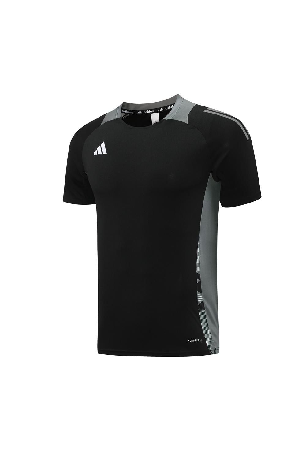 24/25 Adidas Black Short Sleeve Jersey+Shorts