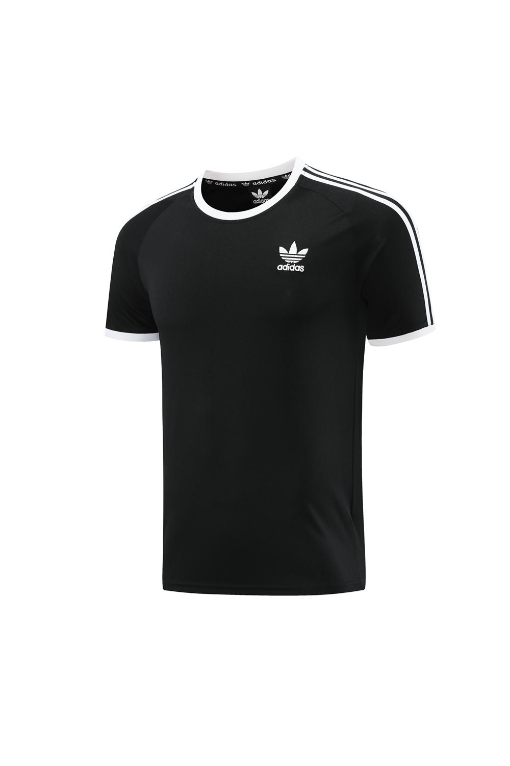 24/25 Adidas Original Black Short Sleeve Jersey+Shorts