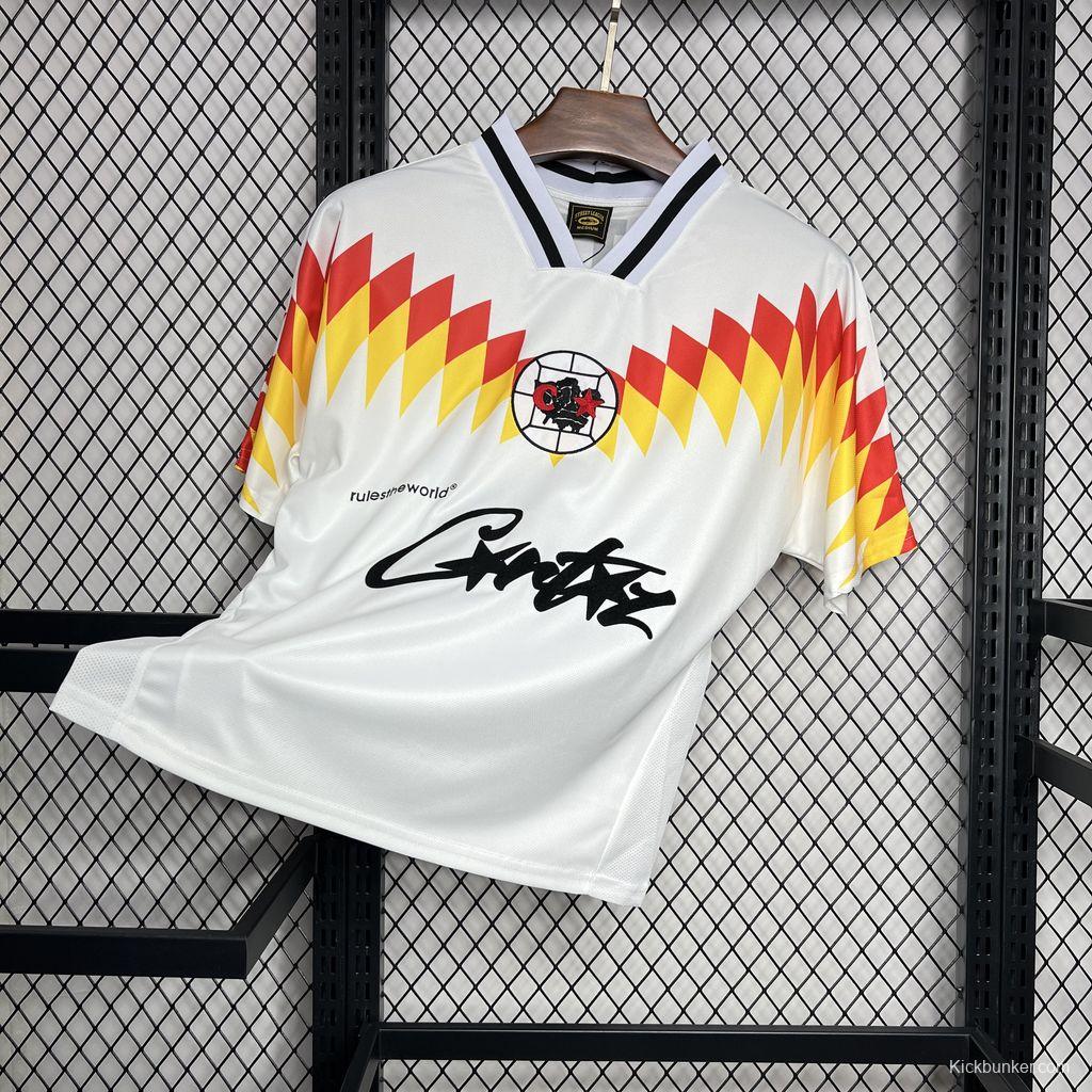 Retro 1995 Club America White Corteiz Jersey