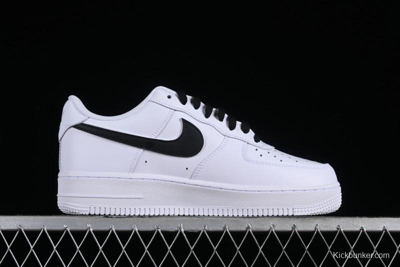 Nike Air Force 1 '07 Low Casual Sneakers with Double Swoosh Design - DD8959-100