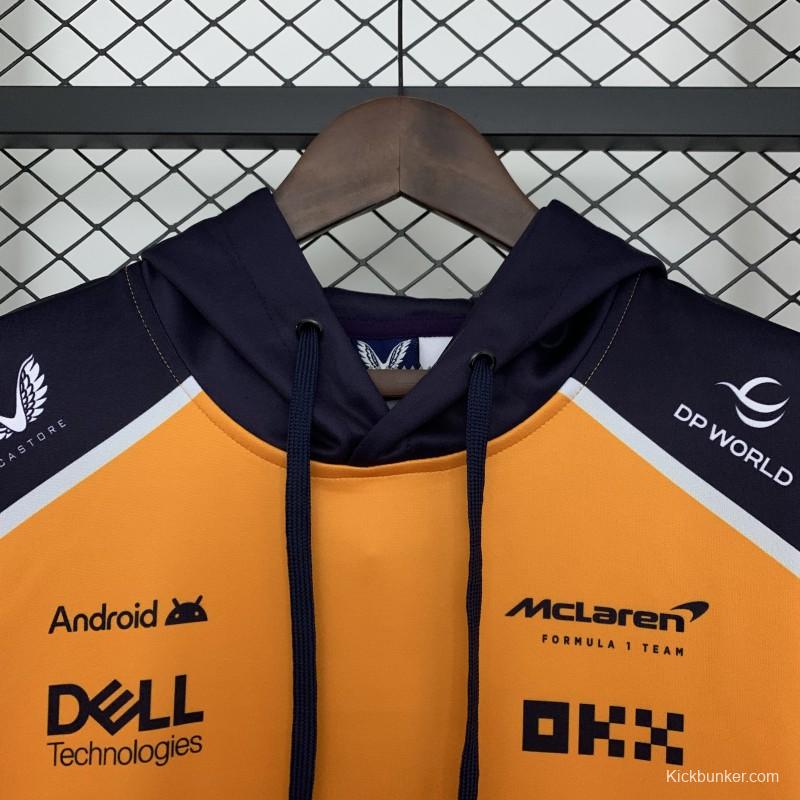 2025 F1 Formula Orange/Black Mclaren Hoodie
