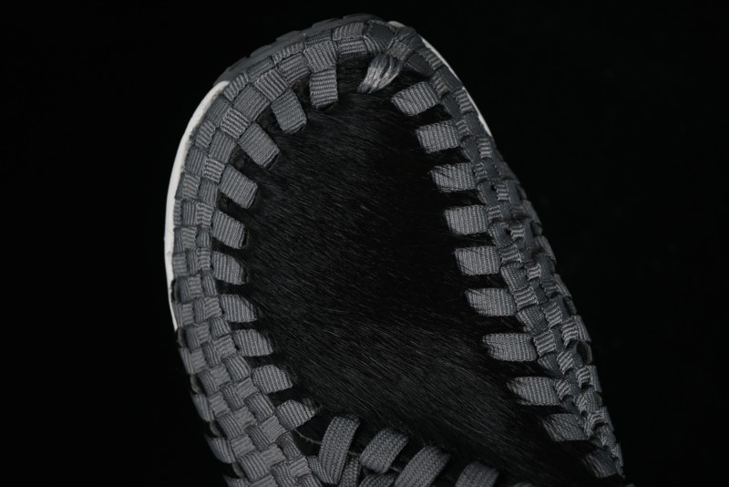 Nike Air Footscape Woven Asymmetrical Weave Slip-Resistant Low-Top Lifestyle Sneakers - FB1959-001
