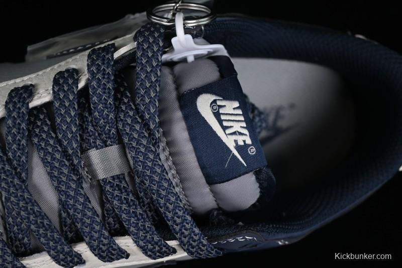 Nike SB Dunk Low BAPE Collaboration - Light Blue Grey Anniversary High-End Custom Low-Top Casual Skate Shoes - BB8969-001