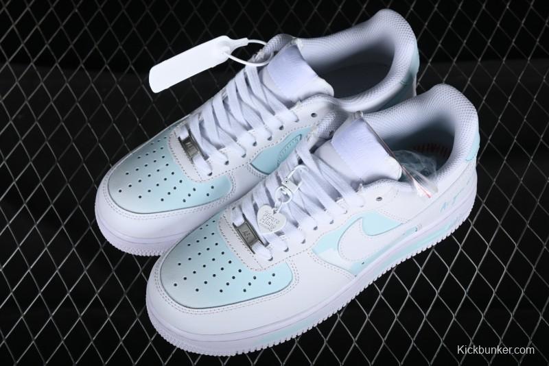 Nike Air Force 1 '07 Low Custom Anime Sky Clouds Hand-Painted Casual Sneakers - CW2288-111