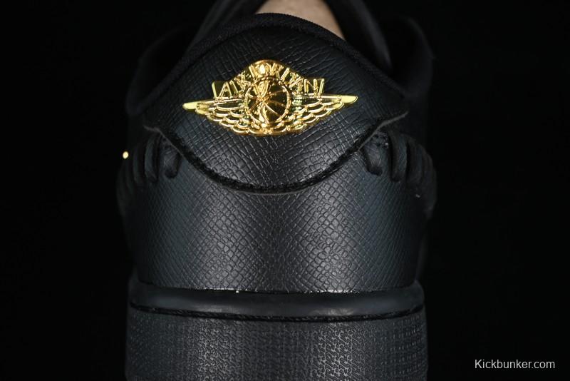 Nike Air Jordan 1 Low "Method of Make" Casual Sneakers with Woven Design - FN5032-007