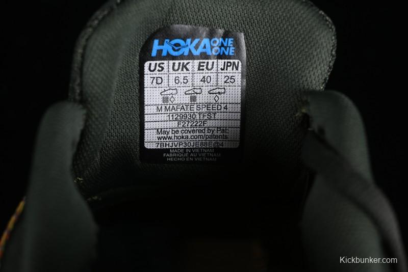 Hoka One One Mafate Speed 4 Low-Cut Professional Trail Running Shoes - 1129930 IFST