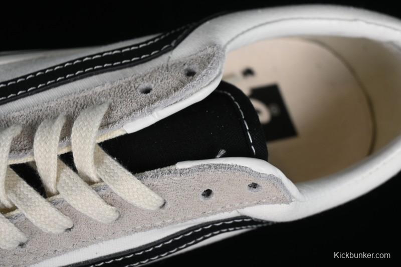 Vans Old Skool Reissue 136 Low-Top Skate Shoes with Detachable Cushioned Insole - VN000MT6KIG