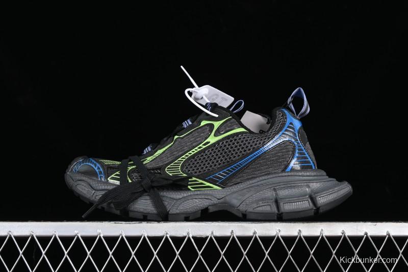 Balenciaga Phantom Sneaker Ten-Generation Trend Running Shoes with Transparent Heel Strap - W3XL51143