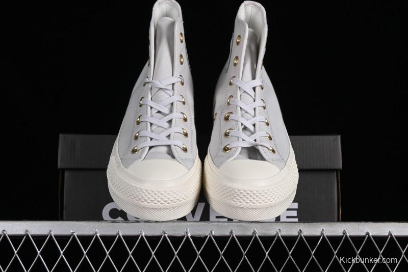 Converse All Star Lift High Top Platform Casual Canvas Shoes - A08237C