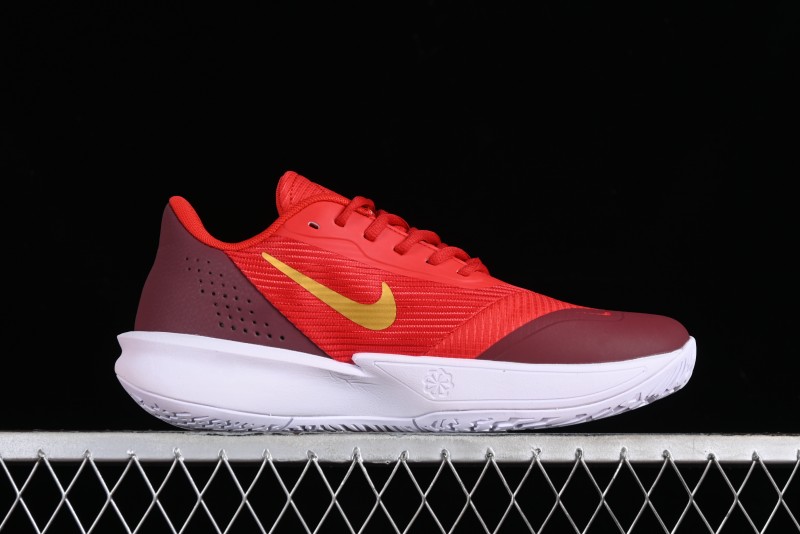 Nike Precision VII Low-Top Basketball Shoes with Shock Absorption Anti-Slip Wear-Resistant for Game Control - FN4322-004