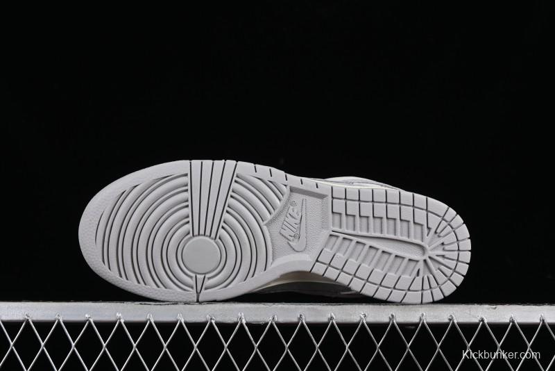 Nike SB Dunk Low The North Face Collaboration - Beige Suede Anniversary High-End Custom Low-Top Casual Skate Shoes - XD6188-020