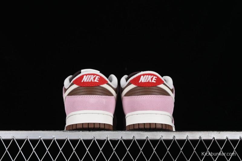 Nike Stussy Dunk Low SB 'Neapolitan' Reverse Colorway Skate Shoes - HM0987-200