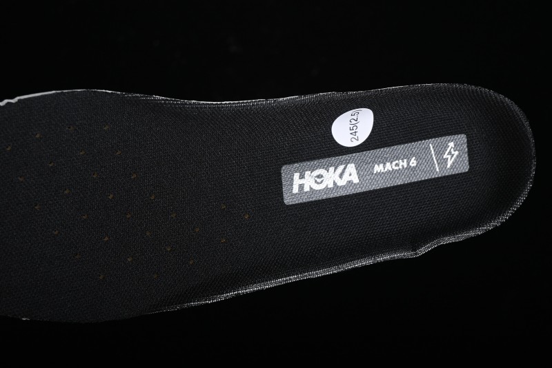 HOKA ONE ONE MACH 6 Flagship Racing Shoes with Carbon Plate Technology and Asymmetric Design - 114791 BLACK