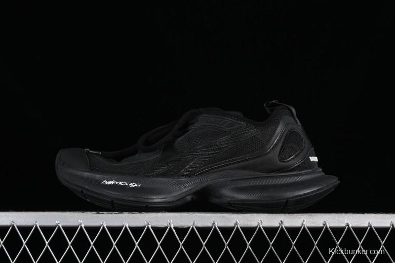 Balenciaga Circuit Lightweight Distressed Print Round Toe Fashion Casual Sneakers - WFLGY1000