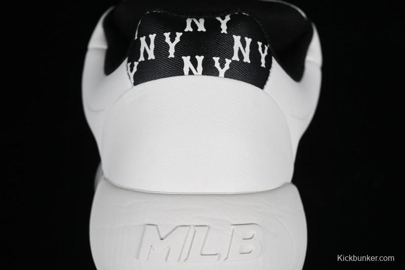 MLB Chunky Classic Base Heel Monogram Lightweight Platform Sneakers with 6cm Height Boost - 3ASXCBH4N50BKS