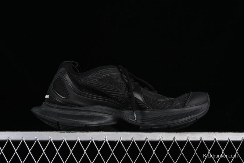 Balenciaga Circuit Lightweight Distressed Print Round Toe Fashion Casual Sneakers - WFLGY1000