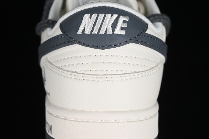Nike SB Dunk Low LV Collaboration - Straps Lamborghini Off White Dark Grey Swoosh Anniversary High-End Custom Low-Top Casual Sneakers - SJ2068-262