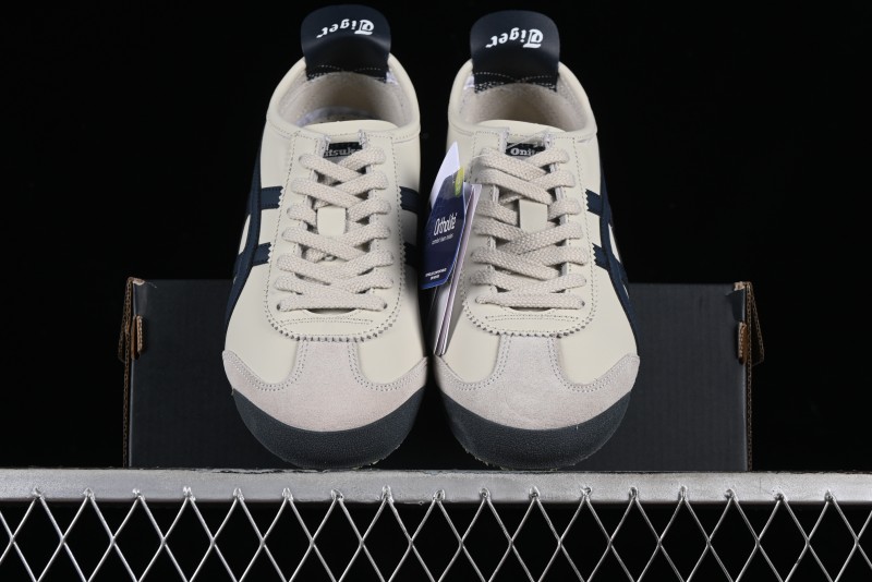 Onitsuka Tiger Mexico 66 Low-Top Leather Sneakers for Casual Running - 1183C102-200