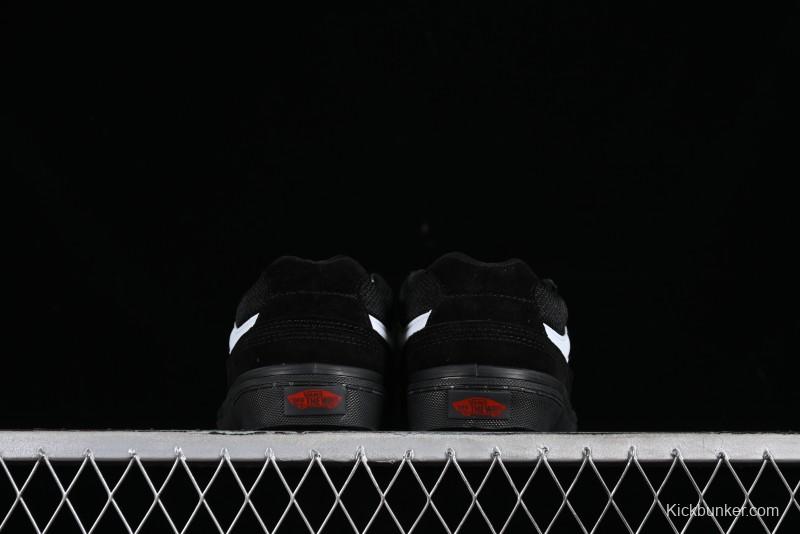 Vans Caldrone Classic Black Retro Skate Shoes - VN0007P9BA2