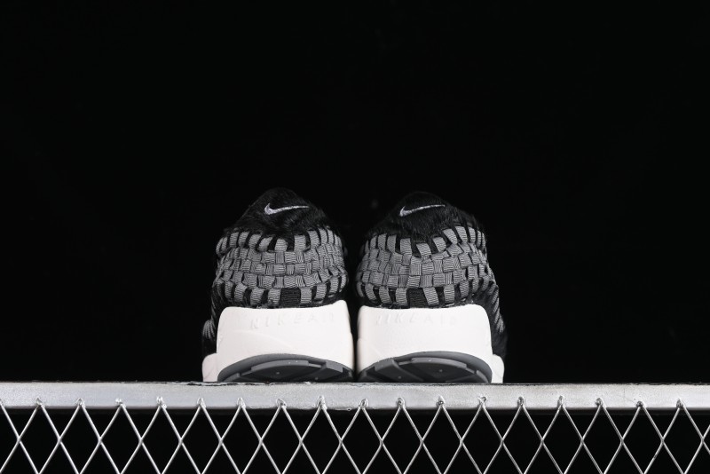 Nike Air Footscape Woven Asymmetrical Weave Slip-Resistant Low-Top Lifestyle Sneakers - FB1959-001