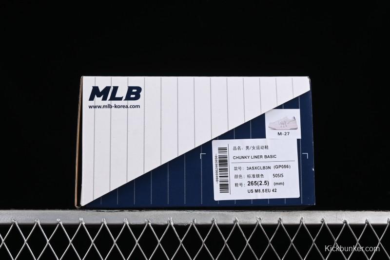 MLB Chunky Liner Basic New York Yankees Height-Increasing Thick-Sole Casual Sneakers - 3ASXCLB3N50SIS