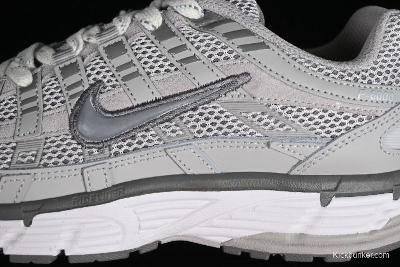 Nike P-6000 Prm Retro Casual Sneakers with Lightweight Design - FN6837-012