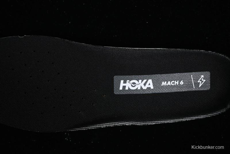 HOKA ONE ONE MACH 6 Flagship Racing Shoes with Carbon Plate Technology and Asymmetric Design - 1147790 BWHT