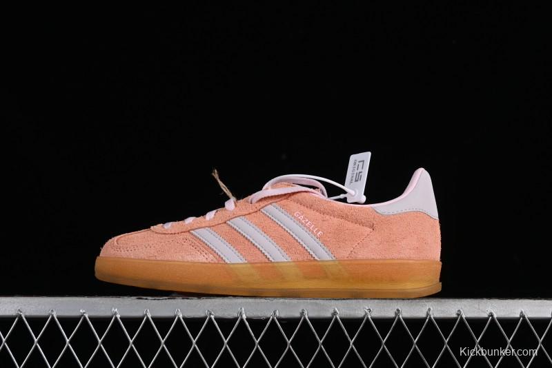 Adidas Originals Gazelle Indoor IE2946 Retro Casual Slip-Resistant Low-Top Skate Shoes