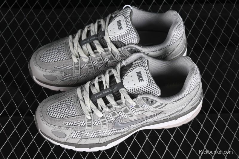 Nike P-6000 Retro Casual Dad Shoes with Layered Design and Ultra-Lightweight - FN6837-012